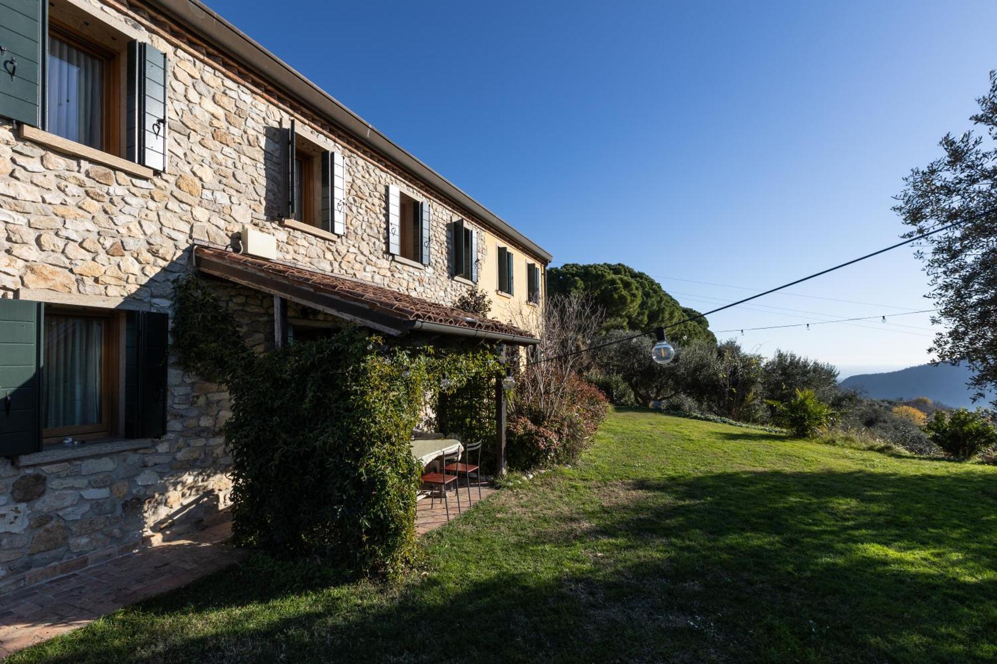 Holiday House Petrarca Arqua Petrarca Bagian luar foto
